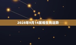 2028年9月14属相生肖运势，2028年属什么生肖