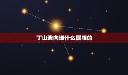 丁山癸向埋什么属相的，丁山癸向坟的棺头向哪个方向？