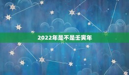 2022年是不是壬寅年