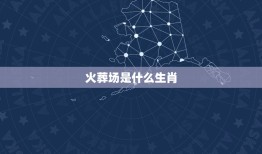 火葬场是什么生肖，火葬场代表什么生有或数字