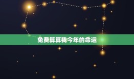 免费算算我今年的命运(2023年运势大介绍)