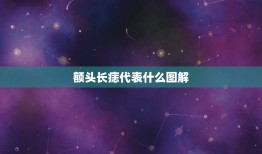 额头长痣代表什么图解，额头上右角长痣代表什么？