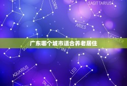 广东哪个城市适合养老居住 广东省哪个城市环境最好