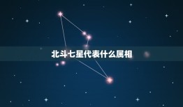 北斗七星代表什么属相，北斗七星属什么肖