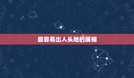 最容易出人头地的属相，十二生肖中是什么生肖会，出人头地，