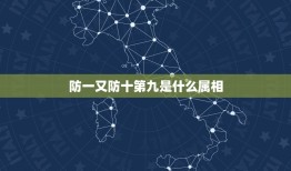 防一又防十第九是什么属相，1990年属马的和什么属相相配好