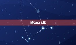 透2021年，预计2021年猪价向下走，这样预测的原因是什么？