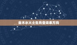 金木水火土生肖查询表方向，十二生肖哪些属于金木水火土