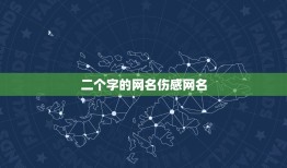 二个字的网名伤感网名，2个字的伤感网名