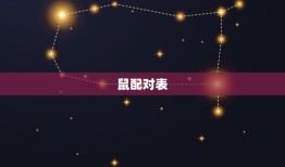 生肖配对表2023(2023年生肖配对表十二生肖爱情运势大介绍)