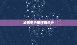 加代里的李晓勇是谁，加代故事里的李晓勇是谁？