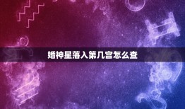 婚神星落入第几宫怎么查，如何看婚神星在第几宫