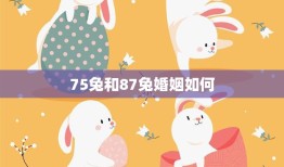 75兔和87兔婚姻如何(幸福长久还是短暂悲欢)