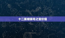 十二属相镇宅之宝价值，有枚古铜钱正面有镇宅之宝和十二生肖图案背面是一生