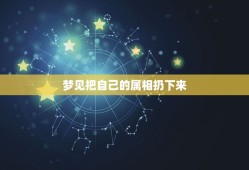 梦见把自己的属相扔下来，梦见自己的属相死了我是属猪的好吗