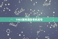 1982属狗适合手机尾号，82属狗人幸运数字