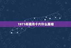 1971年腊月十六什么属相，农历1971年腊月十六生的人的命运如何