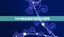 1954属马的什么命(详解1954年出生的马命运趋势)