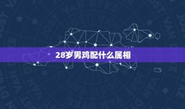 28岁男鸡配什么属相，男属鸡的与属什么相配好