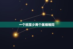 一个班至少两个属相相同，某班共有40名学生 其中至少有两人生肖相同的概