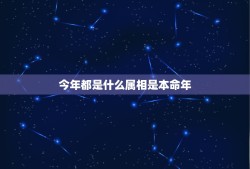 今年都是什么属相是本命年，本命年是那一年什么生肖