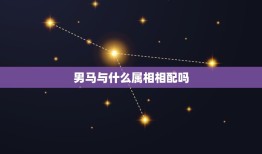 男马与什么属相相配吗，属马的与什么属相匹配