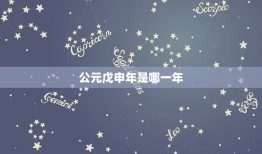 公元戊申年是哪一年，嘉庆年戊申年是公元多少