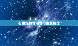 石墨烯的导电性与金属相比，石墨烯的导电性比金属导体好么