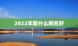 2022年取什么网名好，2022年取什么名字好