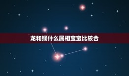 龙和猴什么属相宝宝比较合，属兔属猴的生什么属相的宝宝好