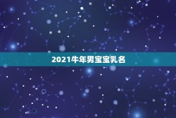 2021牛年男宝宝乳名，牛年女宝宝洋气时尚的小名有什么？