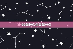 90是什么生肖是什么，90年出生是什么生肖