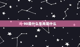 90是什么生肖是什么，90年出生是什么生肖