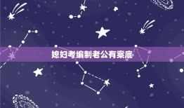 媳妇考编制老公有案底，老公有案底影响老婆考公务员吗