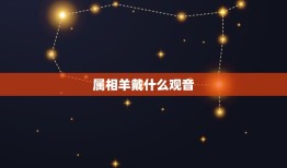 属相羊戴什么观音，十二生肖相对应的守护神是什么