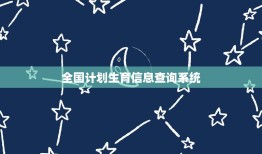 全国计划生育信息查询系统，异地办理准生证明怎么开