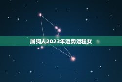 属狗人2023年运势运程女，麦玲玲属狗2023年运势及运程