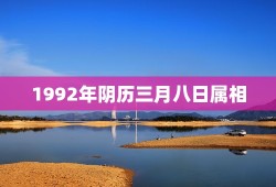 1992年阴历三月八日属相，生辰八字算命农历1992年3月24日下午1