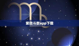 紫微斗数app下载