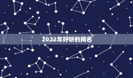 2022年好听的网名，2023年可爱网名