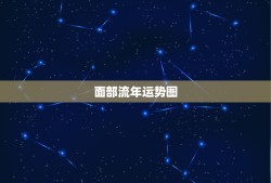 面部流年运势图，面相如何看“流年运势？