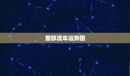 面部流年运势图，面相如何看“流年运势？