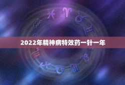 2022年精神病特效药一针一年，2022年淮南市贫困精神病药费补贴标准