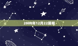 2000年12月22属相，2000年12月23日出生五行属相表