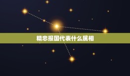 精忠报国代表什么属相，十二生肖哪个是精忠报国的动物