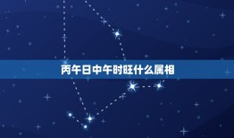 丙午日中午时旺什么属相，己巳 丙寅 丙午 辛卯这个八字喜什么？_？