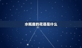 水瓶座的本命花是什么(介绍水瓶座的花语与性格特征)