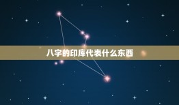 八字的印库代表什么东西，“八字弱用印。日元坐火库为用”什么意思？