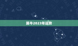 属牛2023年运势，金牛座2021年运势