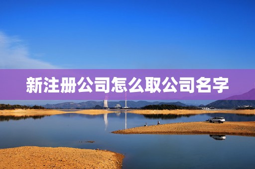 新注册公司怎么取公司名字，怎样取公司名称